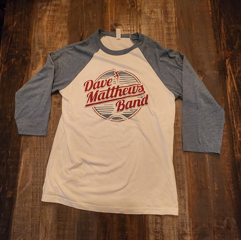 Dave Matthews 3/4 Sleeve Charlottesville